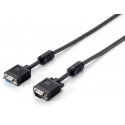 Equip 118800 VGA kabelis 1 m VGA (D-Sub) Juoda Equip 118800 VGA kabelis 1 m VGA (D-Sub) Juoda