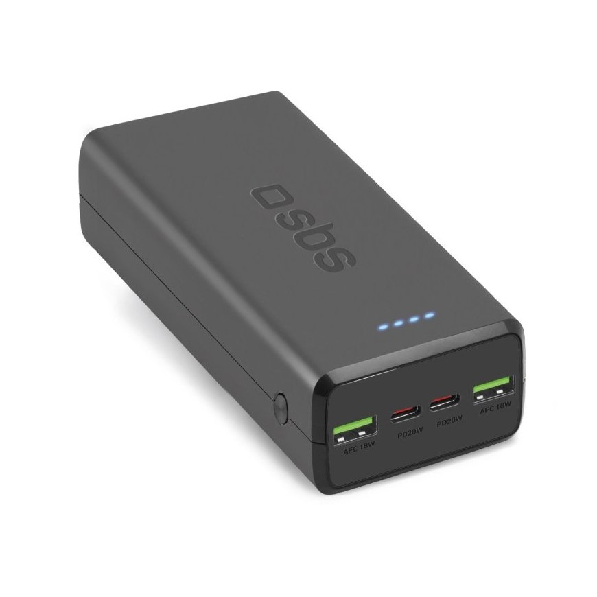 SBS TTBB30000PD20K akupank Liitiumpolümeer (LiPo) 30000 mAh Must
