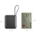PowerBank Energea Integra Mini 35 10000mAh kabelis USB-C PD35W pilka PowerBank Energea Integra Mini 35 10000mAh kabelis USB-C PD35W pilka