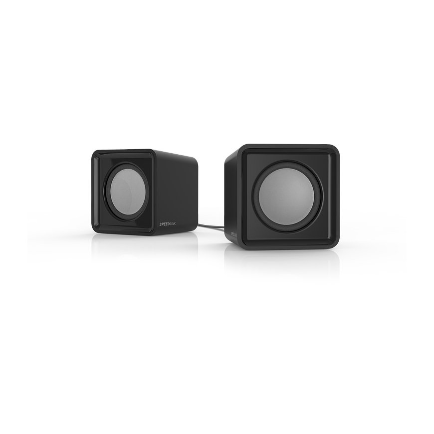 SPEEDLINK SL-810004-BK акустика 1-полосная Черный Проводная 5 W