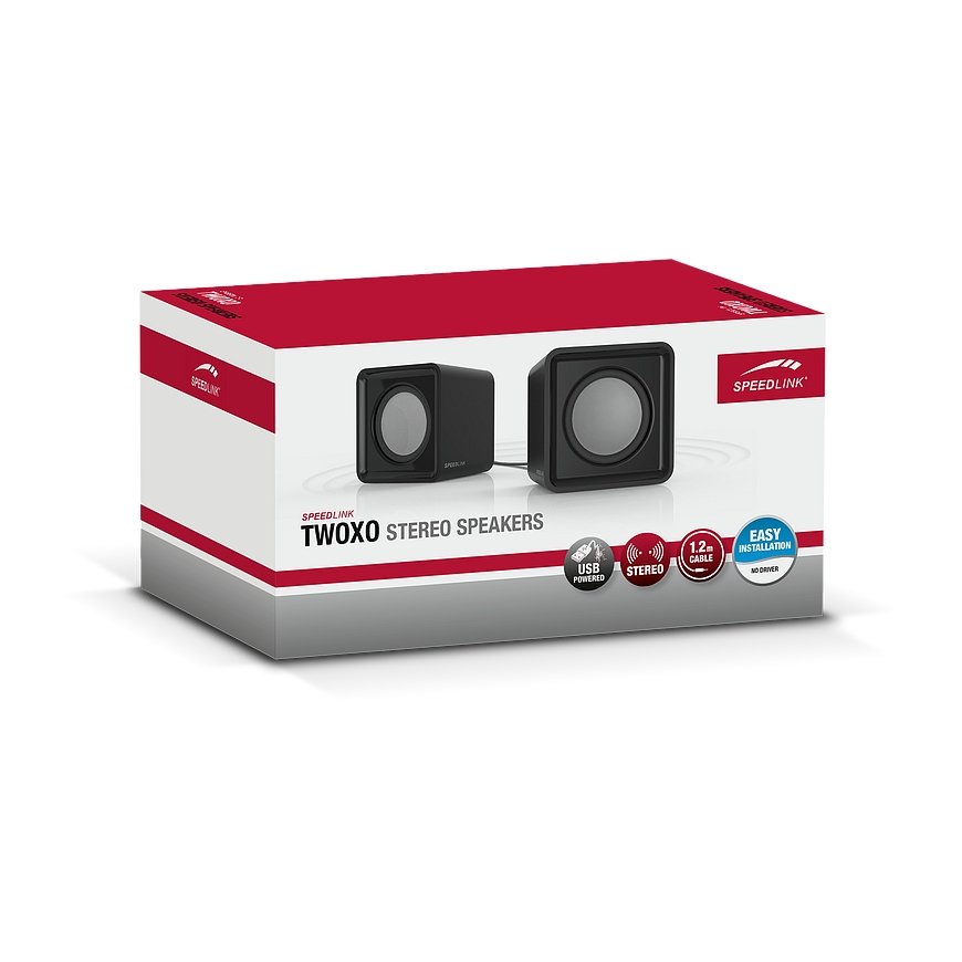 SPEEDLINK SL-810004-BK skaļrunis 1-vienvirziena Melns Vadu 5 W – 4