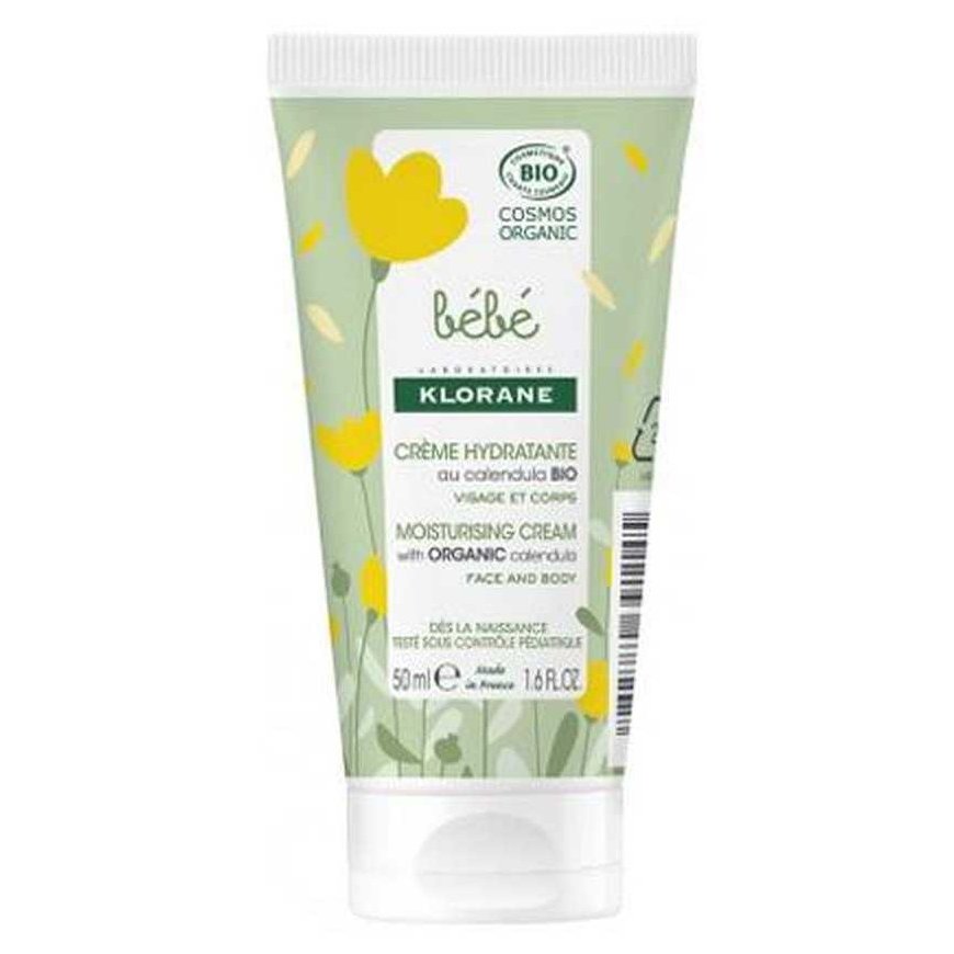 Klorane Bebe Bio Moisturizing Cream, 50 ml