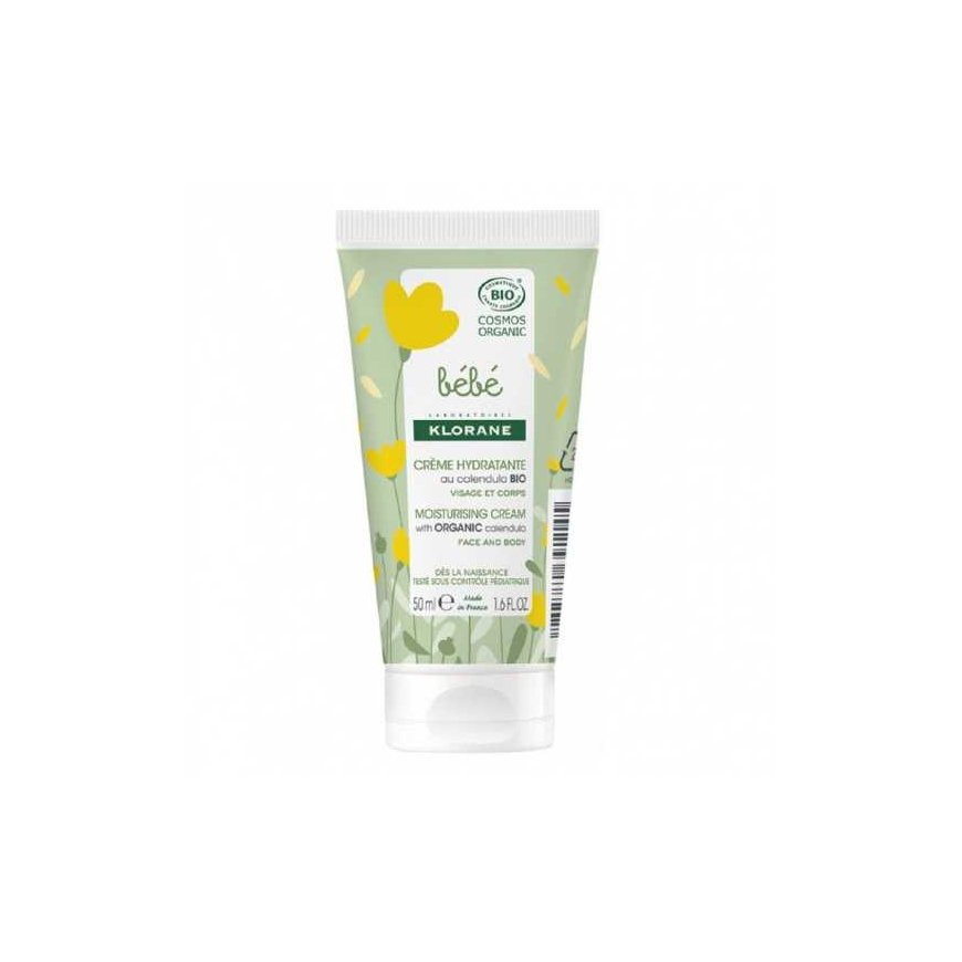 Klorane Bebe Bio Moisturising Kreminis, 50 ml – 3