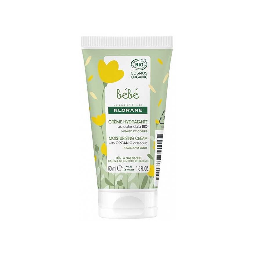 Klorane Bebe Bio Moisturising Kreminis, 50 ml – 4