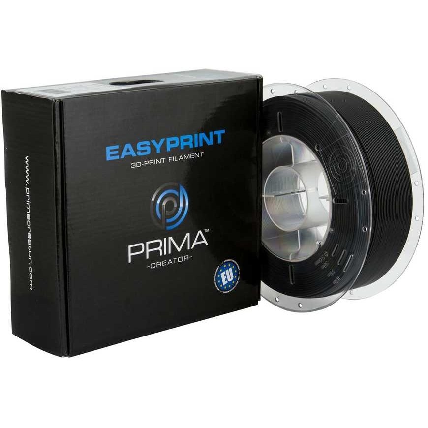 PrimaCreator 3D plastic EasyPrint PLA 1.75mm 1kg - Black – 3
