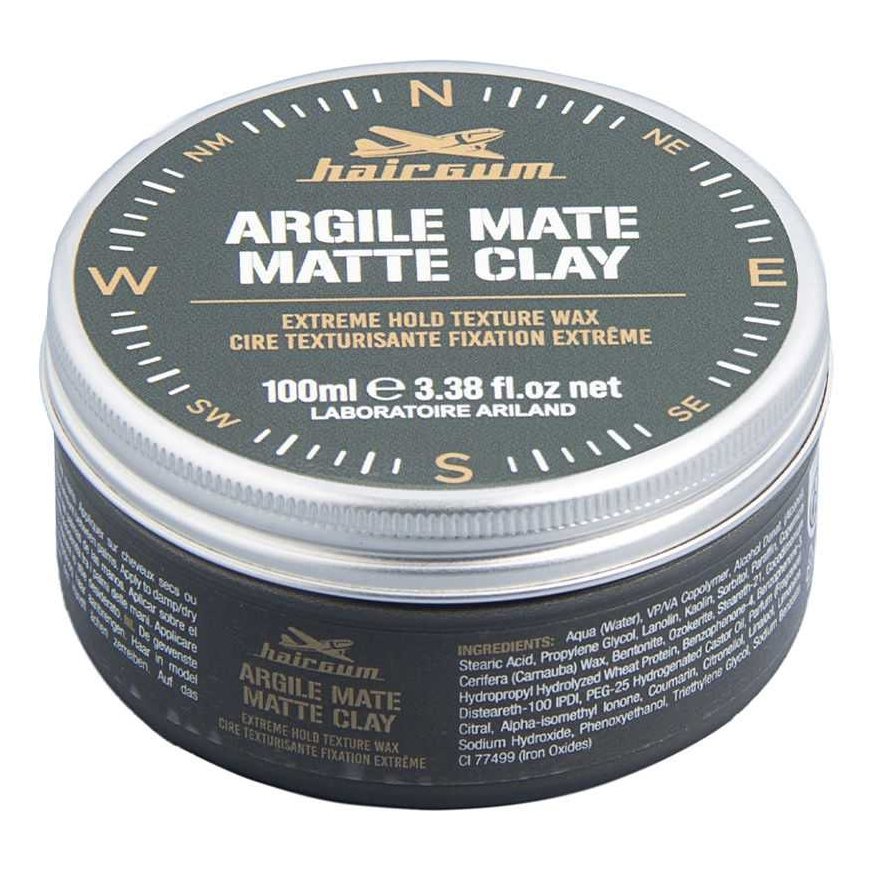Hairgum Cera De Arcilla Mate, 100 ml