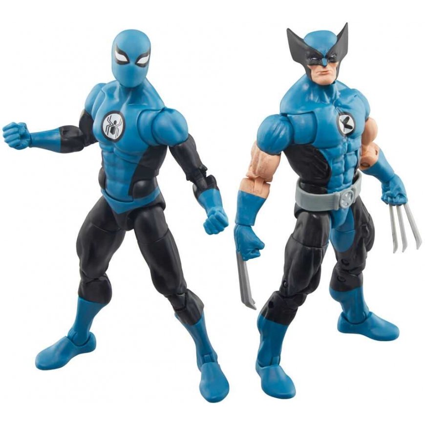 Hasbro Marvel Fantastic four Wolverine Spiderman pack 2 figures 15cm – 2