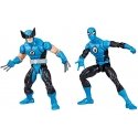 Hasbro Marvel Fantastic four Wolverine Spiderman pack 2 figures 15cm