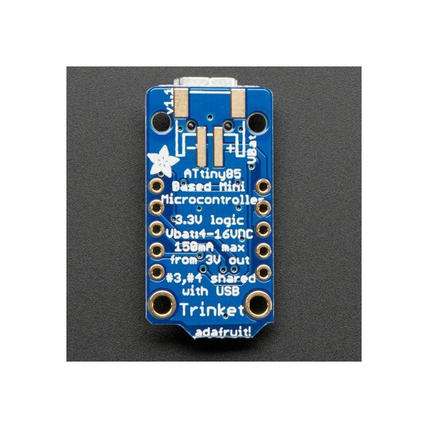 Adafruit Trinket - Mikrokontrolleri 5V – 4
