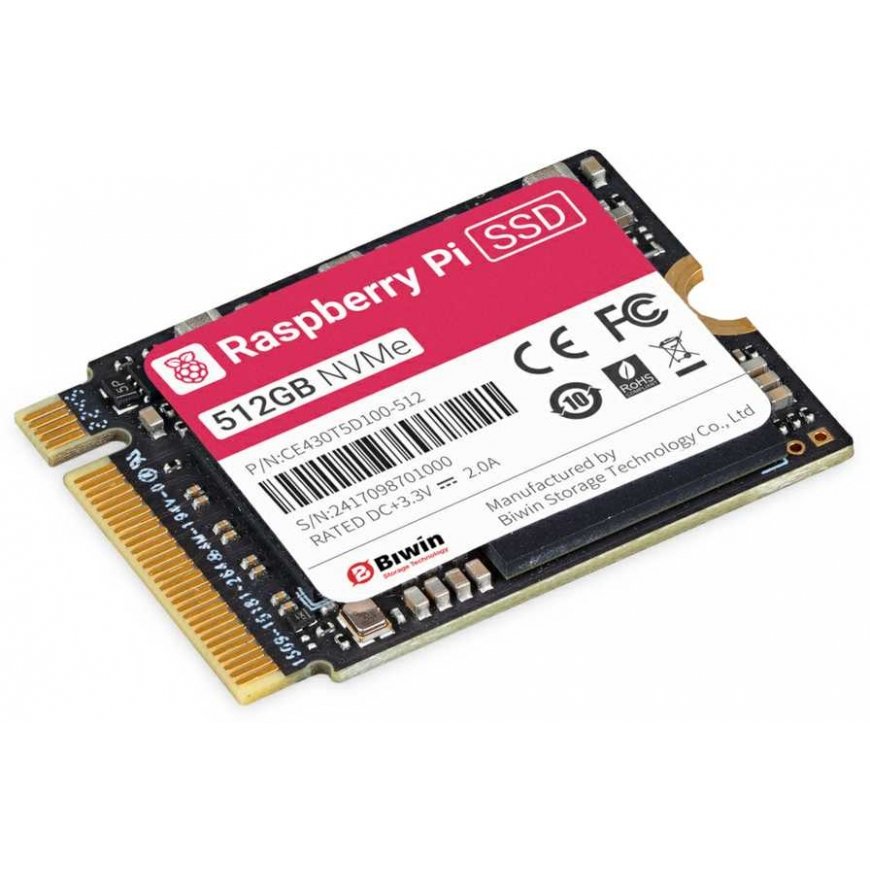 Raspberry Pi SSD -setti 512 Gt - SSD-setti Raspberry Pi 5:lle – 2