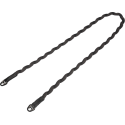 ARTISANARTIST Artisan & Artist I ACAM-707 I Spiral Cord Strap, Juodas/Pilkas ARTISANARTIST Artisan & Artist I ACAM-707 I Spiral Cord Strap, Juodas/Pilkas