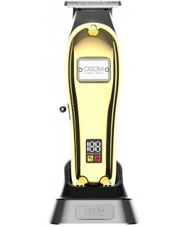 Osom Professional -hiustenleikkuri-reunaleikkuri OSOM sähköinen hiustenleikkuri OSOM7GOLD, kullanvärinen