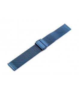 Mėlyna Pacific M8 bracelet - HQ mesh - navy mėlynas 18mm