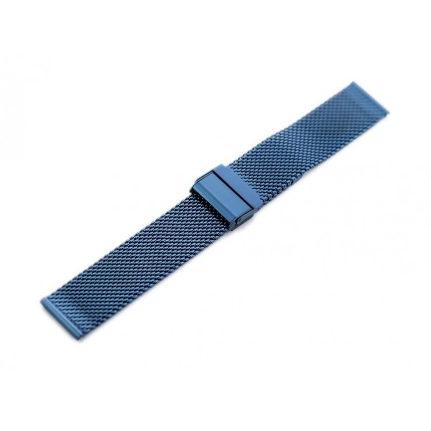 Blue Pacific M8 bracelet - HQ mesh - navy blue 18mm