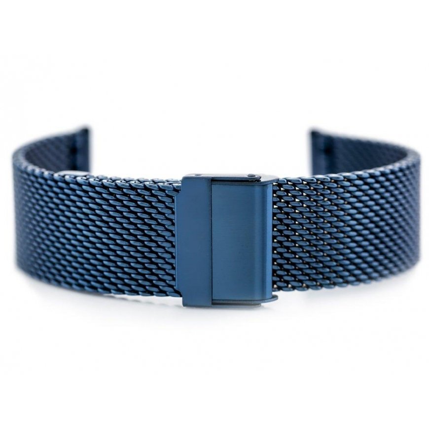 Blue Pacific M8 bracelet - HQ mesh - navy blue 18mm – 2