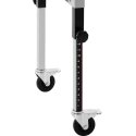 MSW Feeder, foldable transport roller table, 9 rollers, up to 130 kg, 145 x 59 x 96 cm MSW Feeder, foldable transport roller table, 9 rollers, up to 130 kg, 145 x 59 x 96 cm