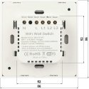 TST TRIPLE SMART TOUCH LIGHT SWITCH ATLO-TB3-TUYA Wi-Fi, Tuya Smart TST TRIPLE SMART TOUCH LIGHT SWITCH ATLO-TB3-TUYA Wi-Fi, Tuya Smart