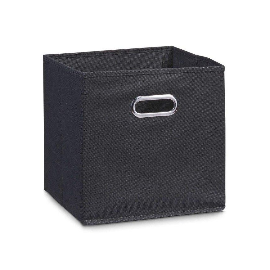 Storage Basket Organiser, Black, 32 x 32 x 32 cm, ZELLER