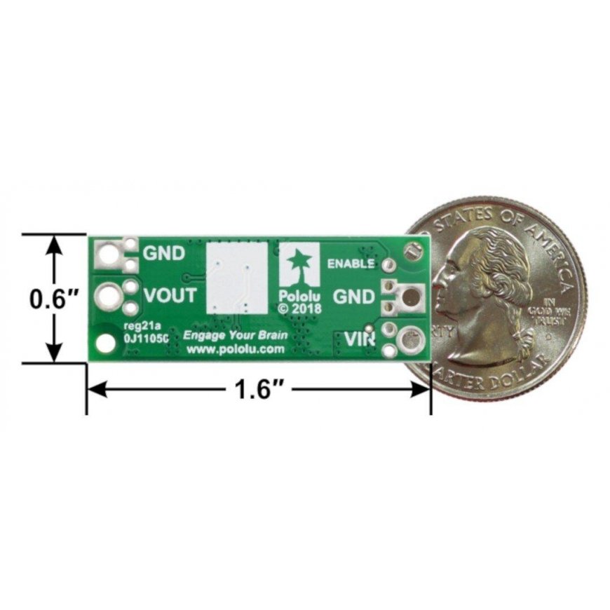 Step-Up voltage regulator U3V70F15, 15V, 10A, Pololu 2896 – 3