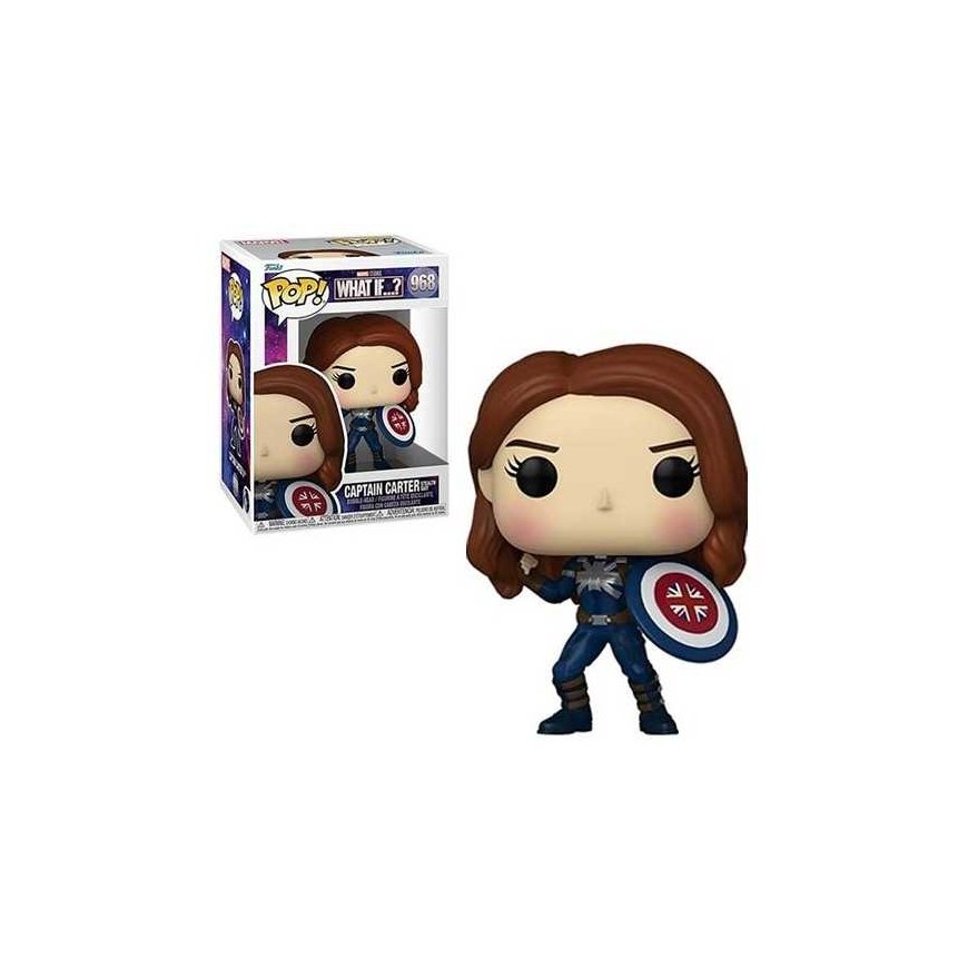 "Funko Pop Funko POP: Marvel What If" - Captain Carter (Secret Suit)