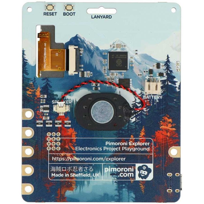 PiMoroni Explorer – expansion board with RP2350B and 2.8 inch LCD display – PiMoroni PIM720 – 3