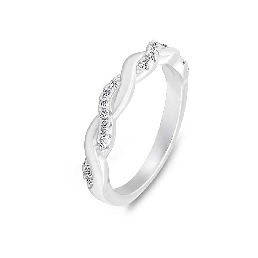 Brilio Silver Brilio Silver Charming silver ring with RI100W zircons