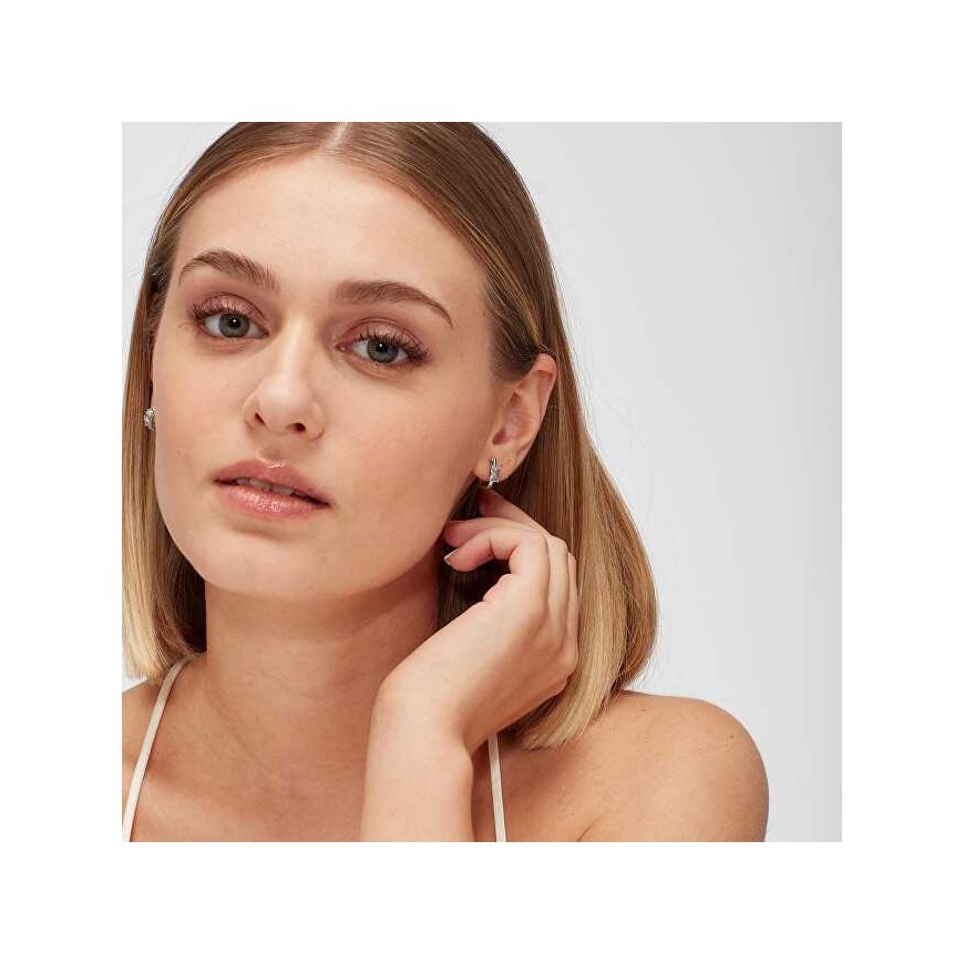 Brosway Silver Stud Earrings Fancy Cloud