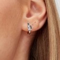 Brosway Silver Stud Earrings Fancy Cloud Light Blue FCL08 Brosway Silver Stud Earrings Fancy Cloud Light Blue FCL08
