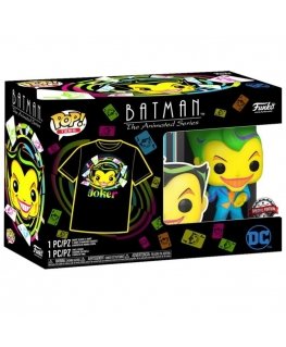 Funko POP! & T-paita: DC - Batman Joker -eksklusiivinen.