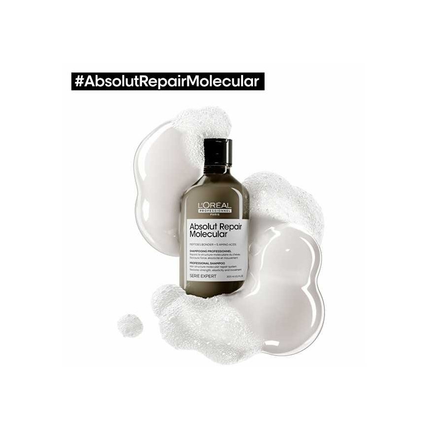 L'Oreal L ́Oréal Professional Shampoot vaurioituneille hiuksille Absolut Repair Molecular (Ammattilaisshampoot) 500 ml Shampoot – 2