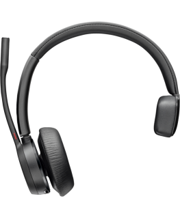 Hewlett Packard (HP) Plantronics Poly Voyager 4310-M UC Headphone +USB-A to USB-C Cable +BT700 dongle