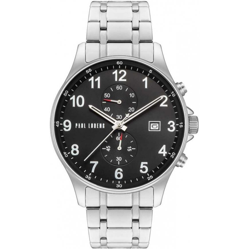 Men's watch PAUL LORENS - PL20002B-1C1 (zg383d) + BOX