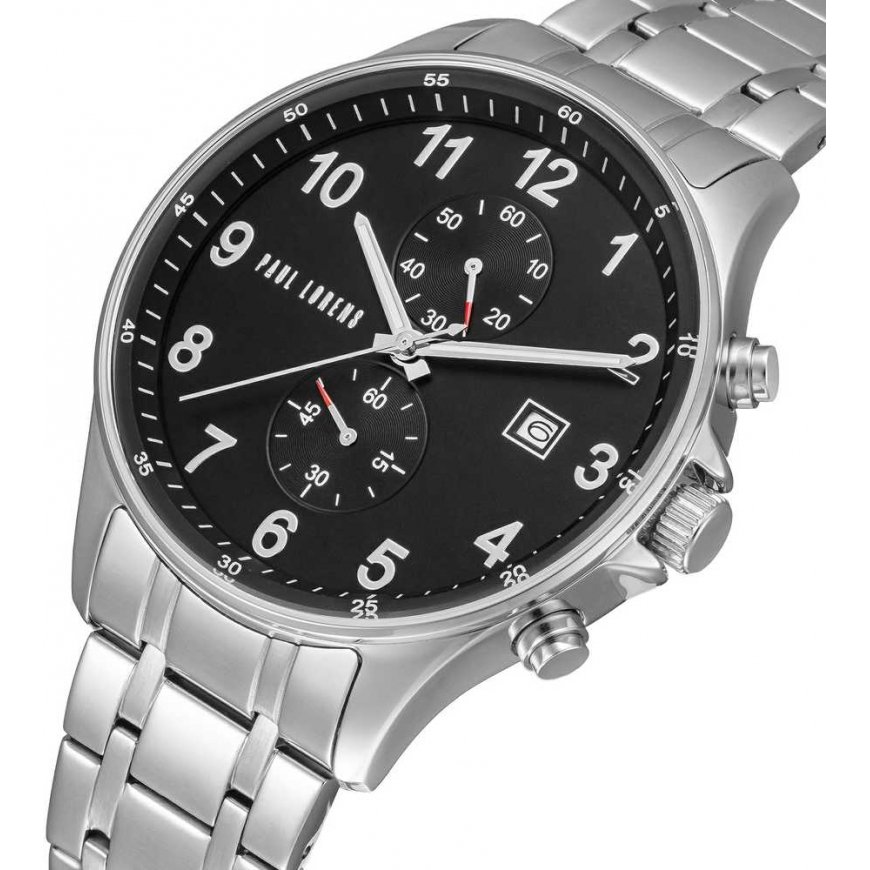 Men's watch PAUL LORENS - PL20002B-1C1 (zg383d) + BOX – 4