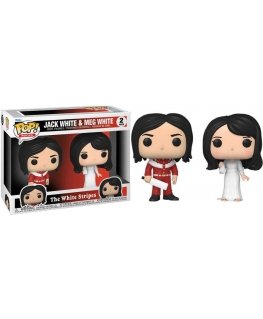 Funko POP pack 2 figures The White Stripes Jack White and Meg White