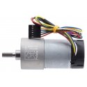 DC motor 37Dx73L with 131:1 gear 12V 76RPM + encoder CPR 64, Pololu 4756