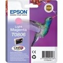Epson Hummingbird Yksittäispakkaus, vaalea magenta T0806 Claria Photographic -muste Epson Hummingbird Yksittäispakkaus, vaalea magenta T0806 Claria Photographic -muste