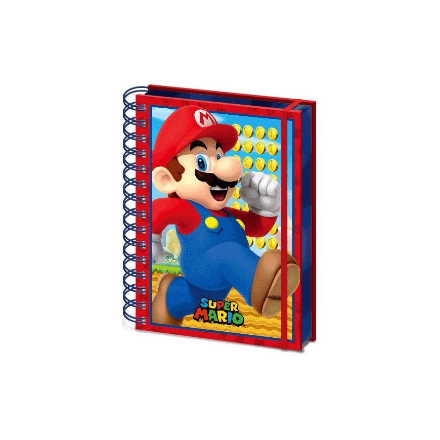 Pyramid Notebook Super Mario - Mario