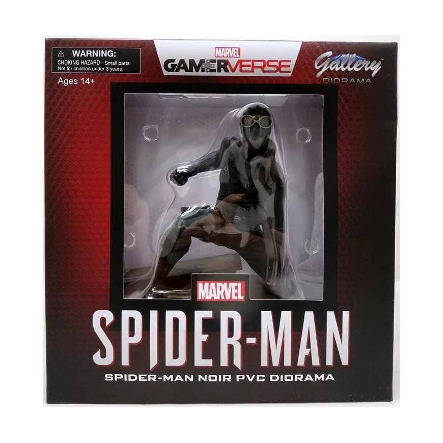 Diamond Select Toys Marvel Gallery PS4 Spider-Noir Statue | 18 cm – 3
