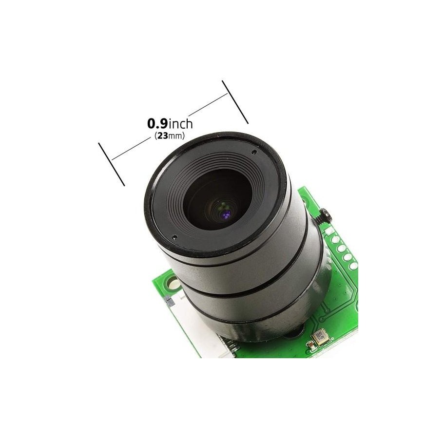 Raspberry Pi -kamera ArduCam OV5647 5Mpx objektiivilla LS-2718 CS -kiinnitys – 2
