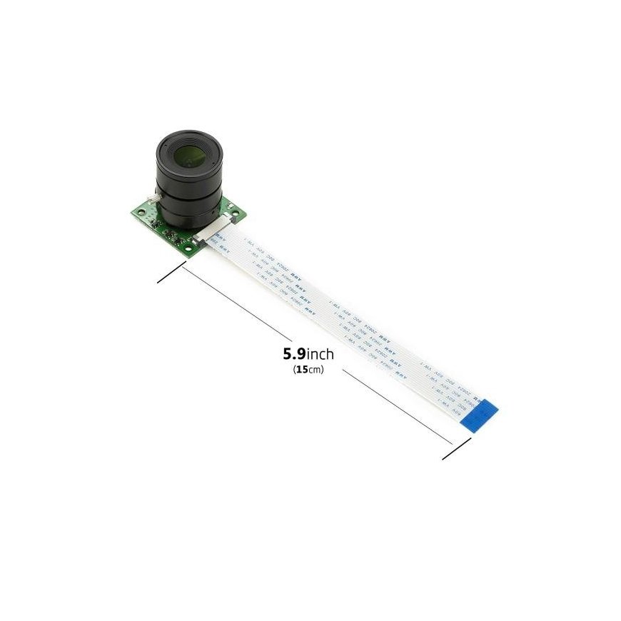 Raspberry Pi -kamera ArduCam OV5647 5Mpx objektiivilla LS-2718 CS -kiinnitys – 3