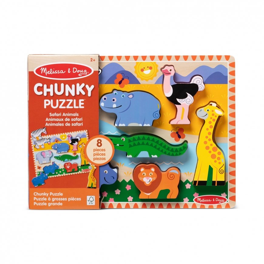 MELISSA & DOUG Minu esimene pusle Safari – 3
