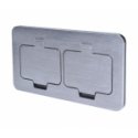 Solight 5B323 built-in floor double socket Solight 5B323 built-in floor double socket