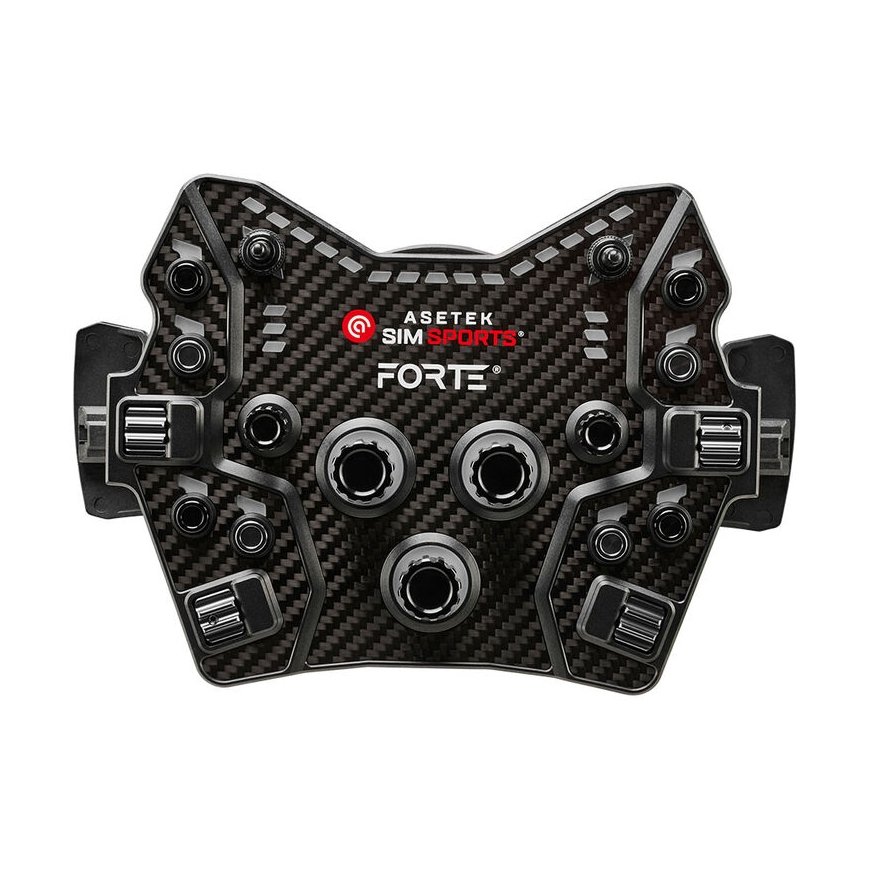 Asetek SimSports Forte GT Button Box V2 - black, orange – 2