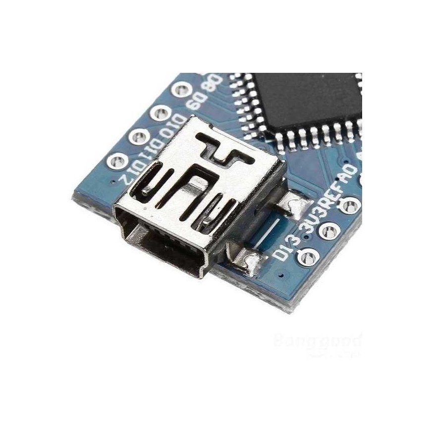 NANO V3.0 16MHz USB – ATmega328P – FTDI232 – klonas – suderinamas su Arduino – 5