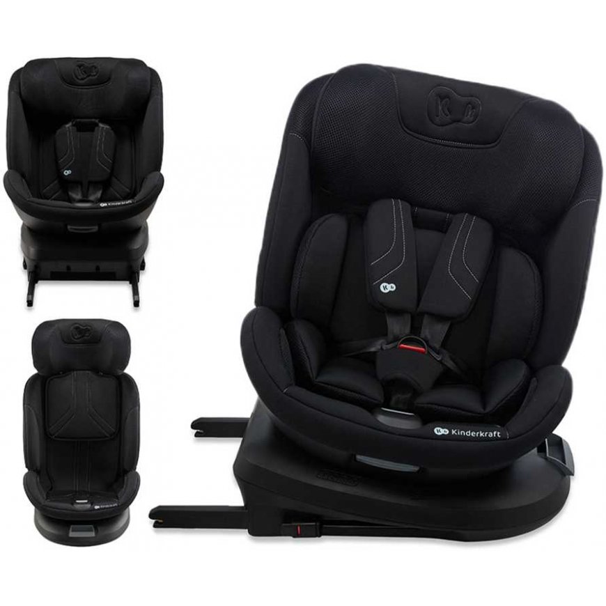 Kinderkraft KINDENKRAFT automobilinė kėdutė 40-150 cm, XPEDITION 3 i-size, juodas, KCXPED03BLK0000
