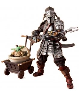 Tamashii Nations Star Wars Ronin Mandalorian Beskar Armor & Grogu figure 18cm
