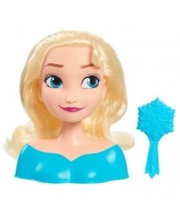Disney Frozen -nuken hiusten kampaus- ja muotoilupää Disney-prinsessa Elsa Frozen +