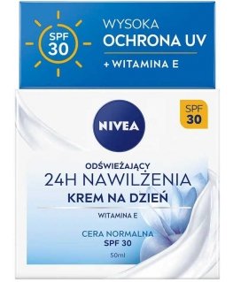 Nivea 24H Moisturizing Refreshing Day Cream SPF30 for normal skin 50ml