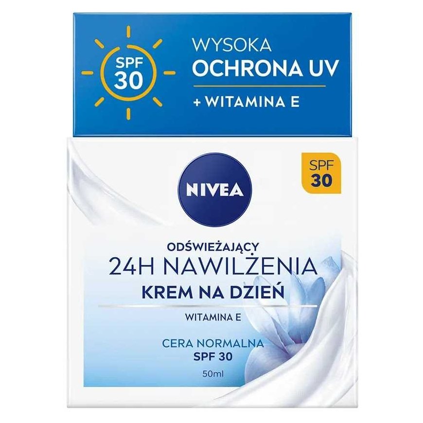 Nivea 24H Moisturizing Refreshing Day Cream SPF30 for normal skin 50ml