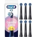 Oral-B iO Gentle Care brush head, 6 pcs, black Oral-B iO Gentle Care brush head, 6 pcs, black